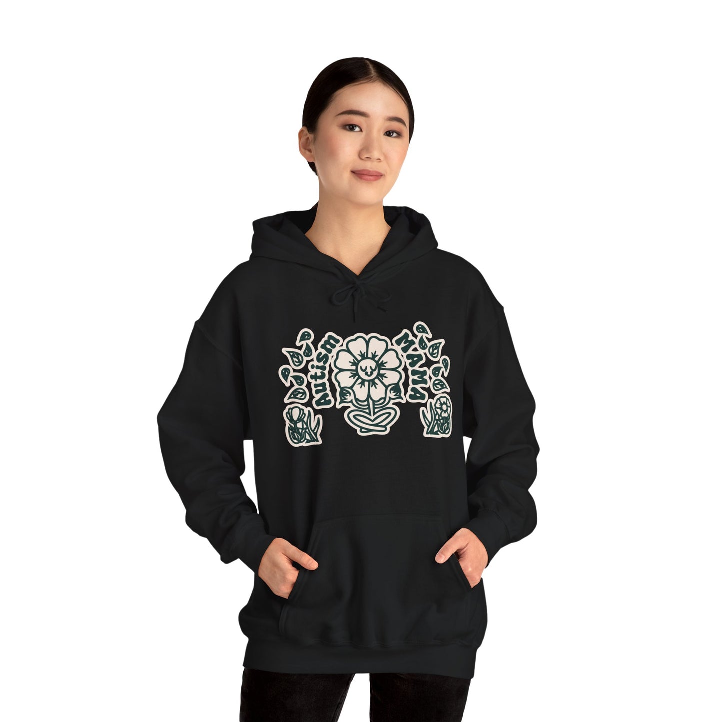 Autism Mama V2 - Unisex Heavy Blend™ Hooded Sweatshirt