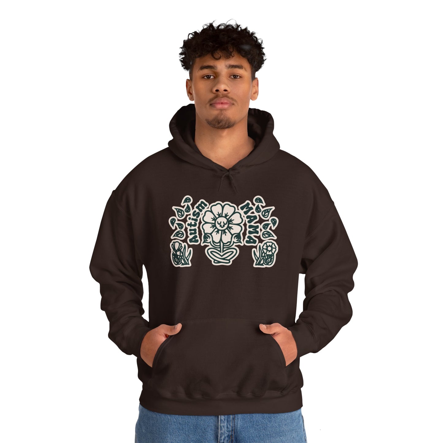 Autism Mama V2 - Unisex Heavy Blend™ Hooded Sweatshirt