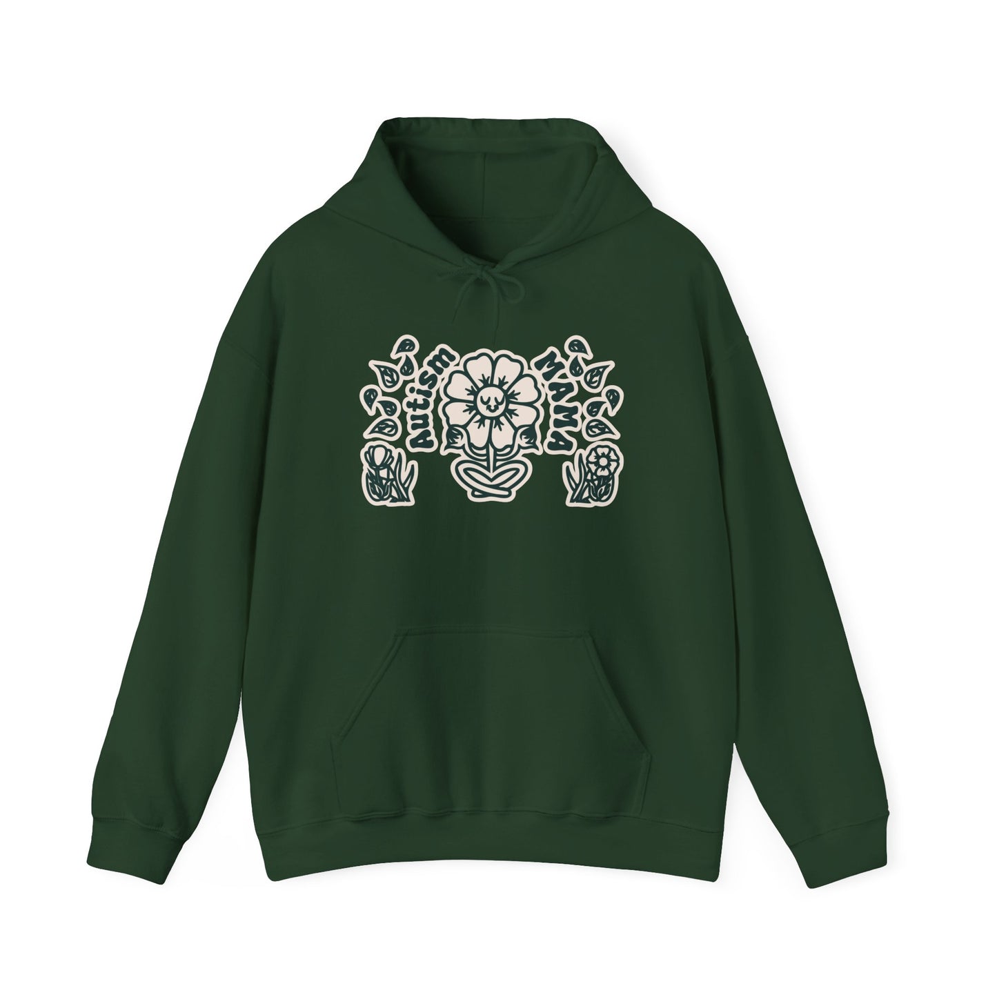 Autism Mama V2 - Unisex Heavy Blend™ Hooded Sweatshirt