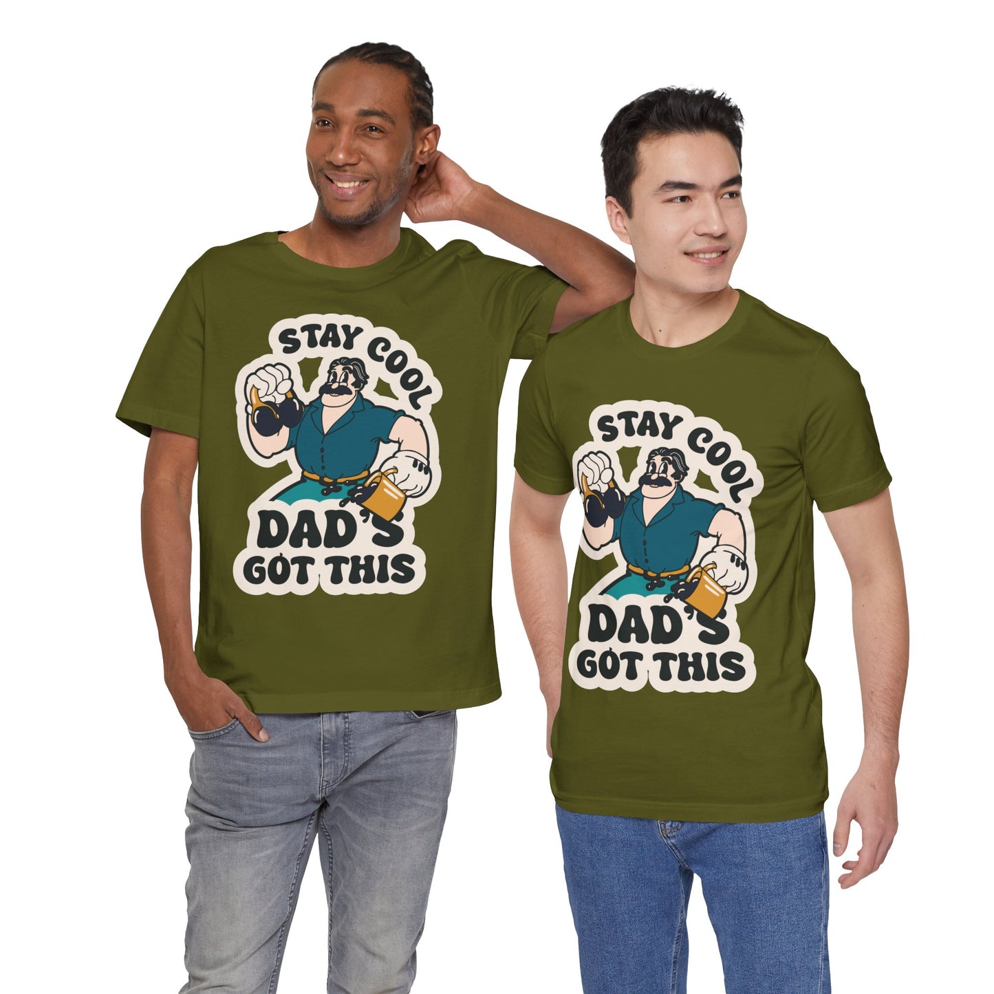 Stay Cool, Dad's Got This - Adult Unisex Jersey Short Sleeve Tee