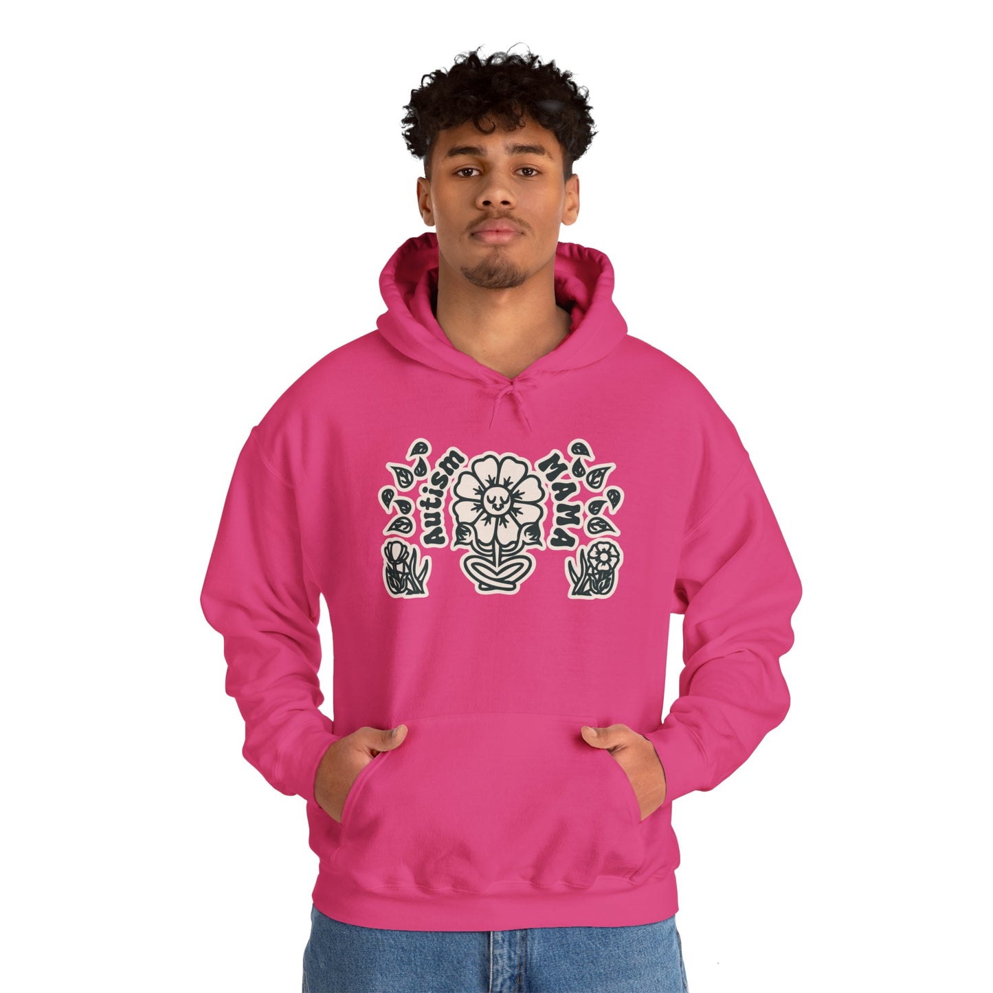 Autism Mama V2 - Unisex Heavy Blend™ Hooded Sweatshirt