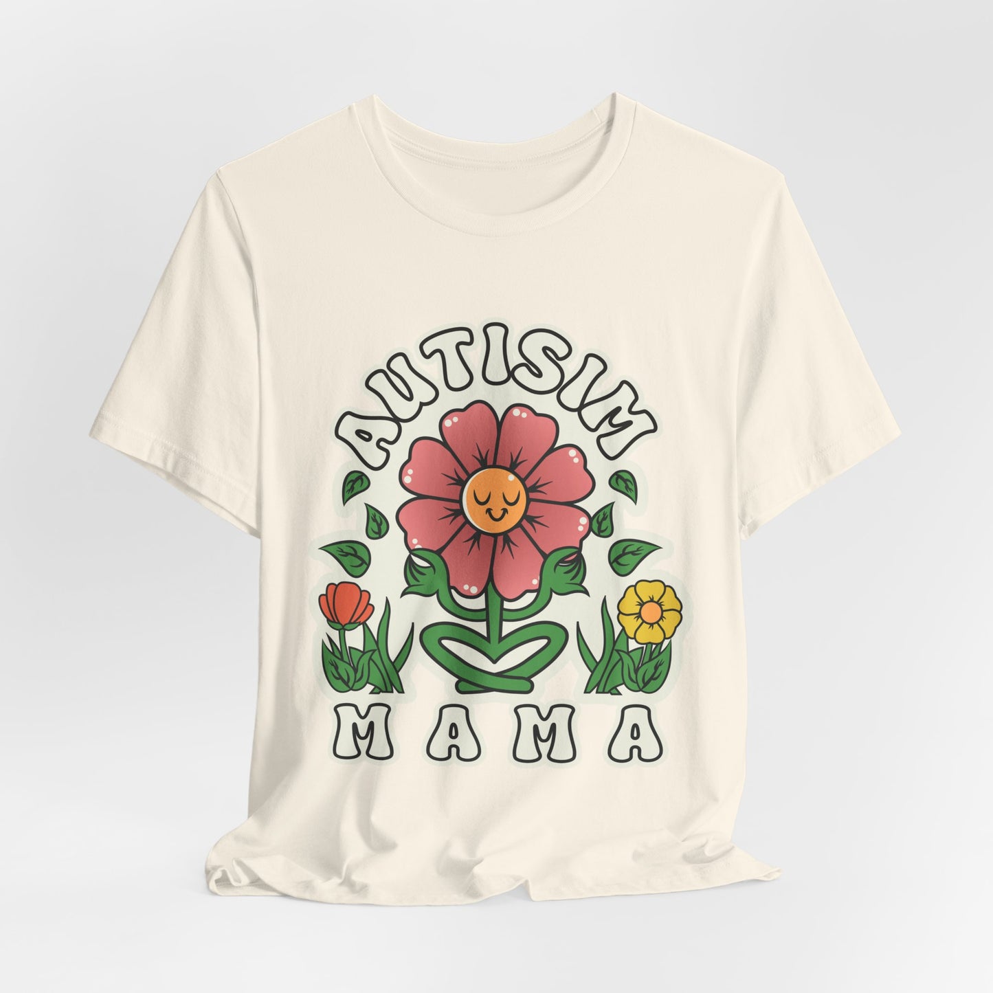 Autism Mama - Adult Unisex Jersey Short Sleeve Tee