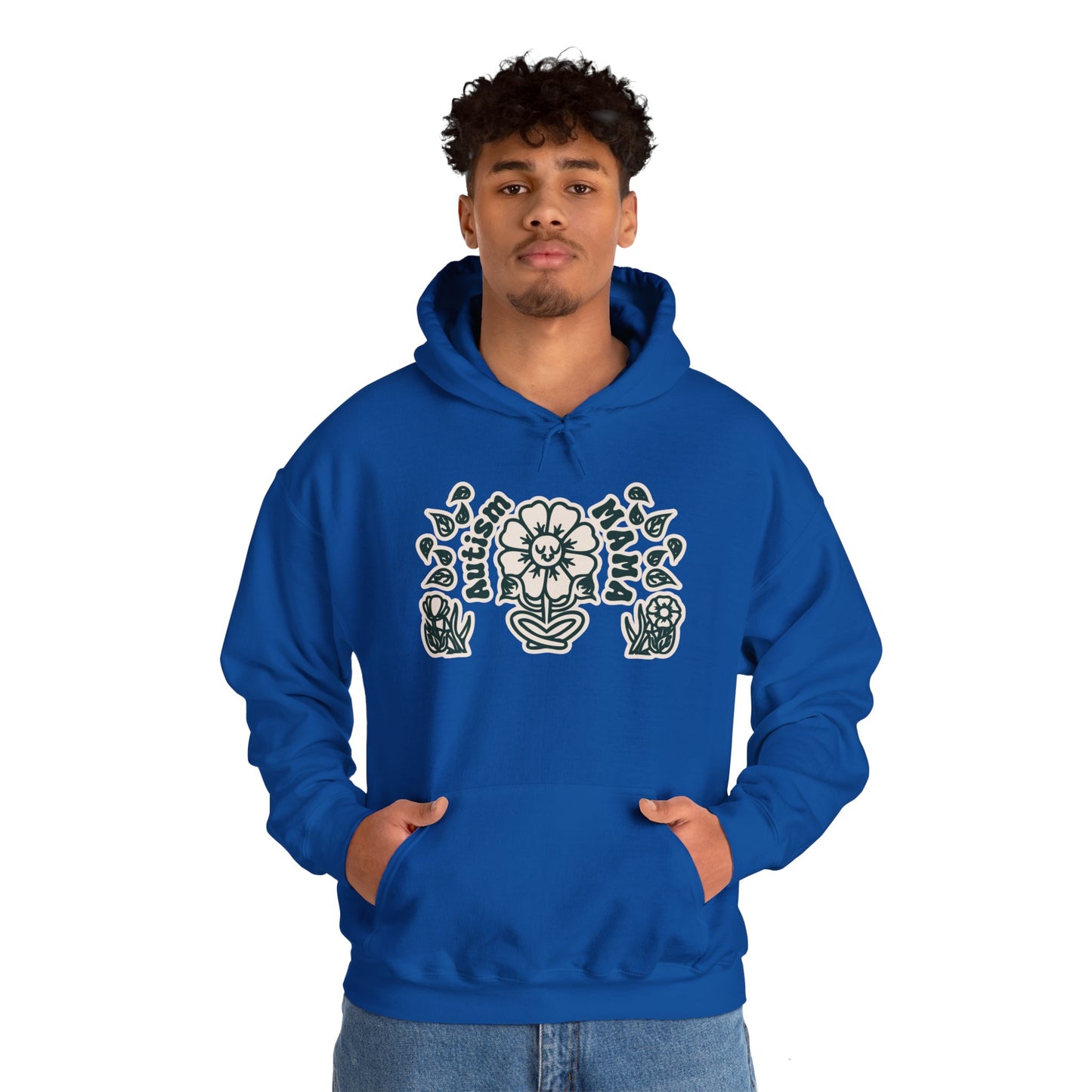 Autism Mama V2 - Unisex Heavy Blend™ Hooded Sweatshirt