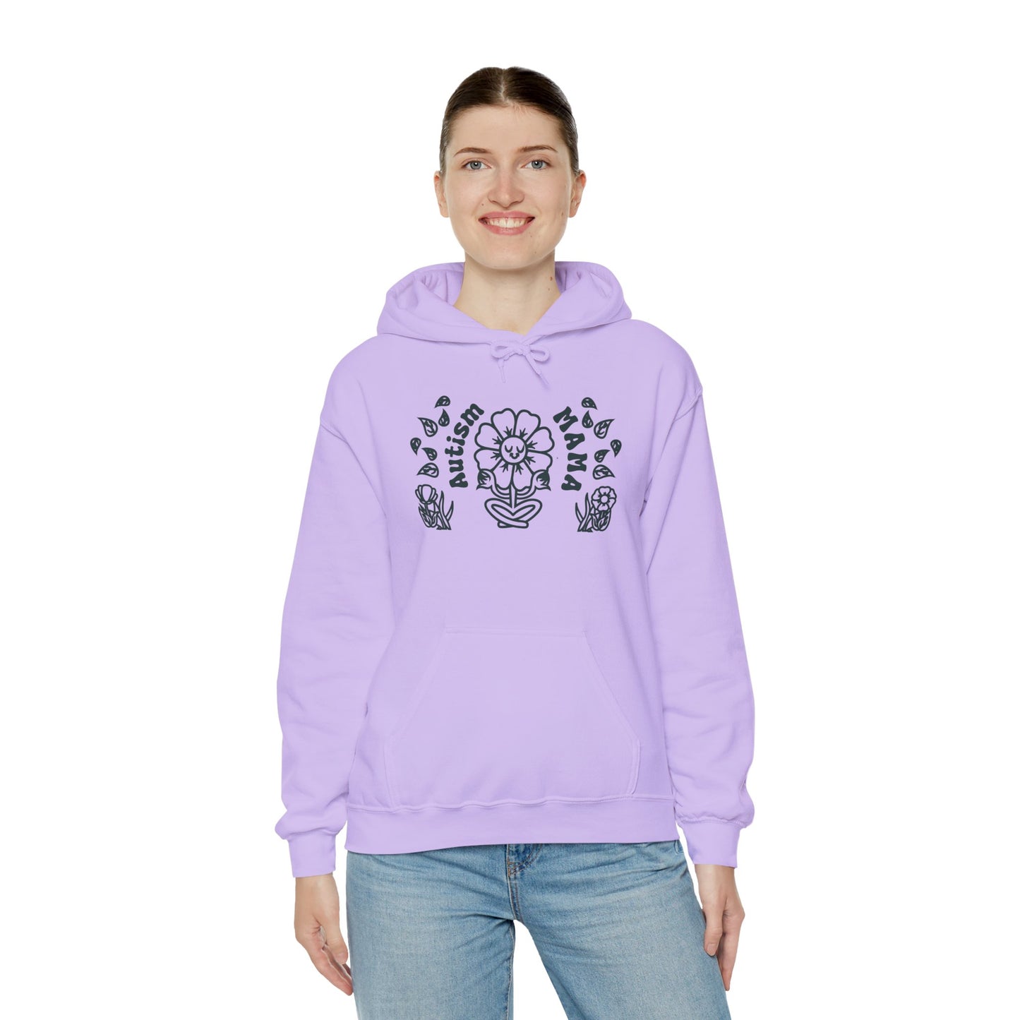 Autism Mama V2 - Unisex Heavy Blend™ Hooded Sweatshirt