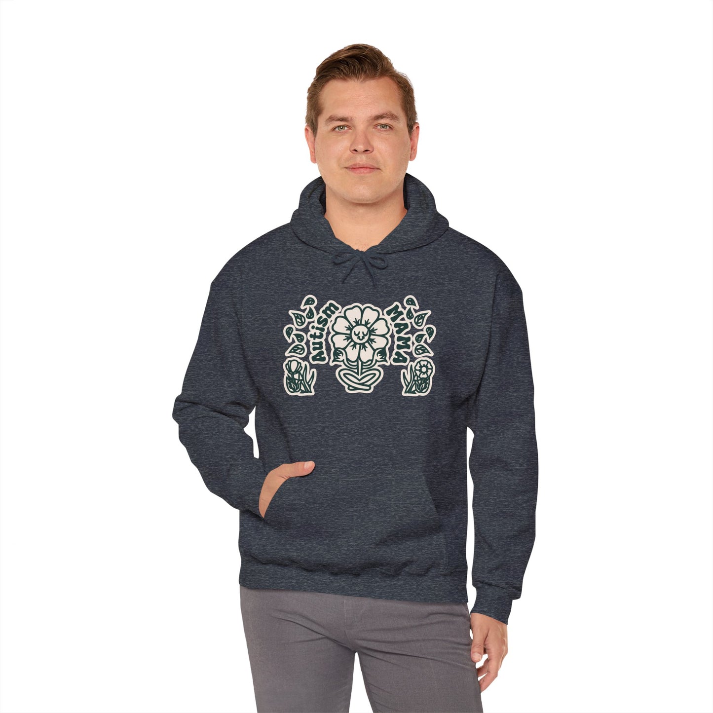 Autism Mama V2 - Unisex Heavy Blend™ Hooded Sweatshirt