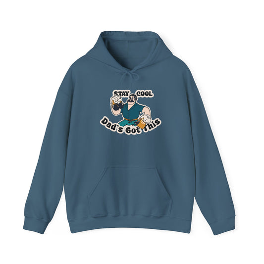 Stay Cool, Dad's Got This - Unisex Heavy Blend™ Hooded Sweatshirt