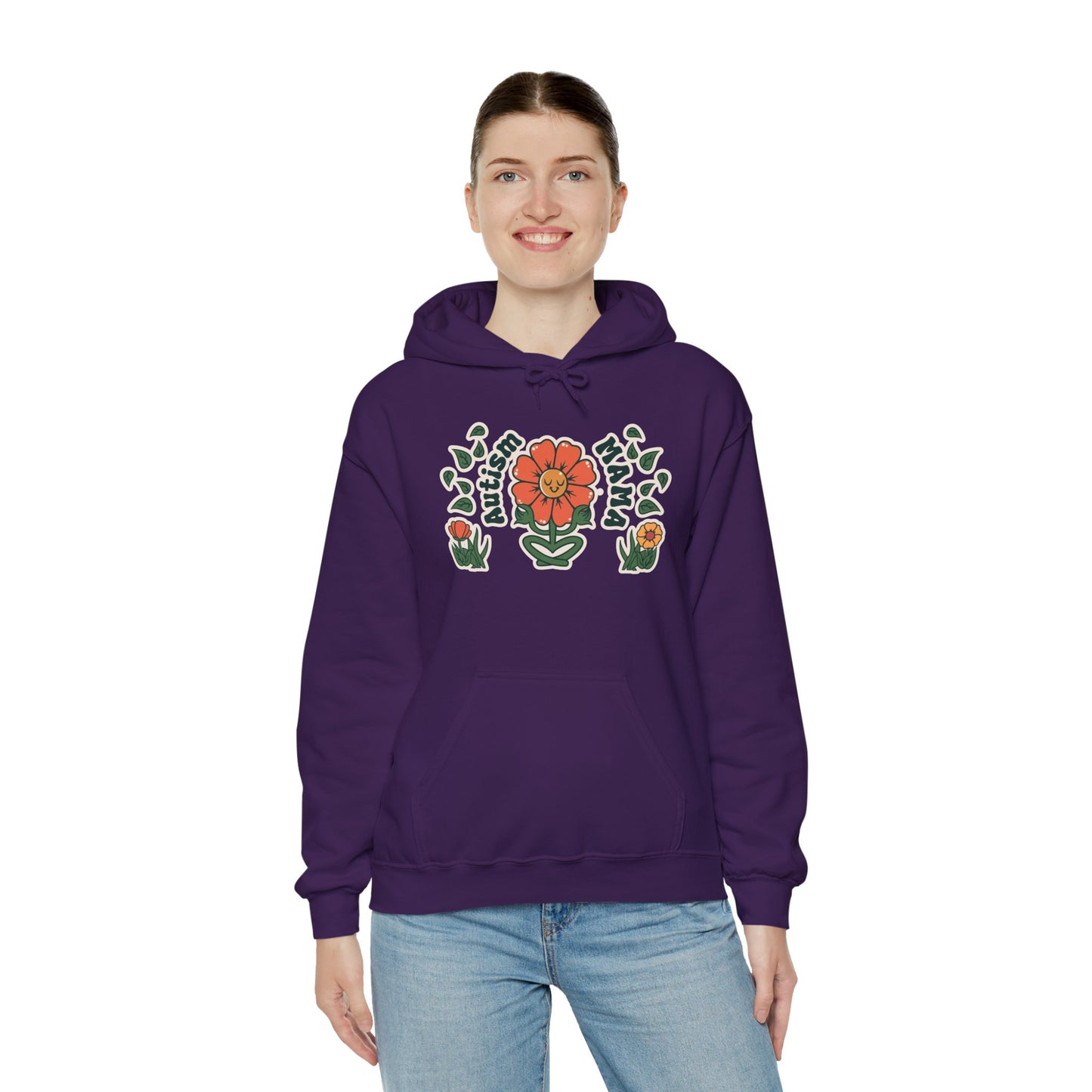 Autism Mama - Unisex Heavy Blend™ Hooded Sweatshirt