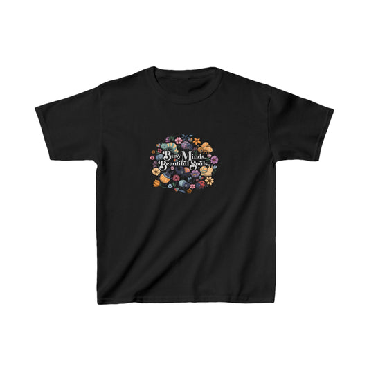 Busy Minds, Beautiful Souls - Kids Heavy Cotton™ Tee