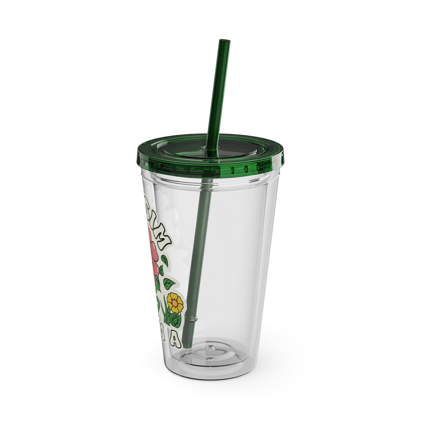 Autism Mama  - Sunsplash Tumbler with Straw, 16oz