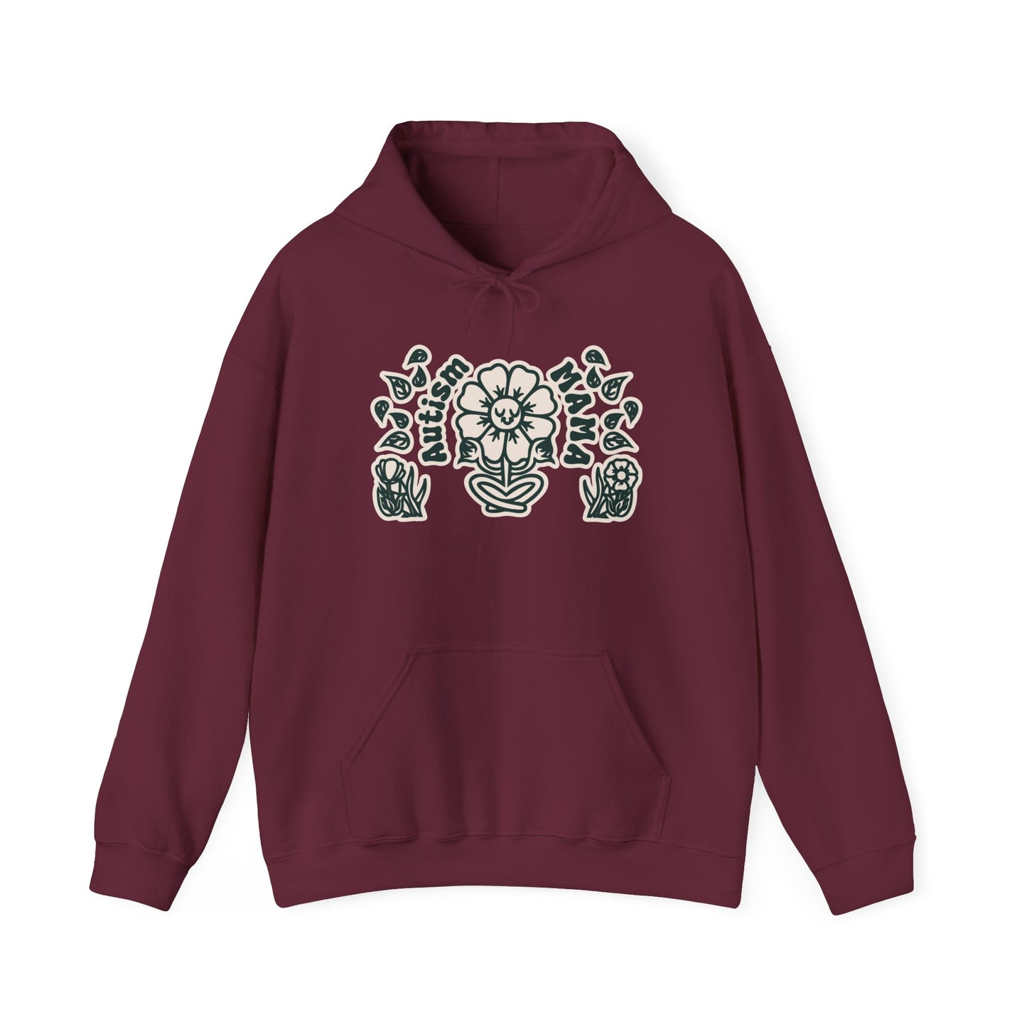 Autism Mama V2 - Unisex Heavy Blend™ Hooded Sweatshirt