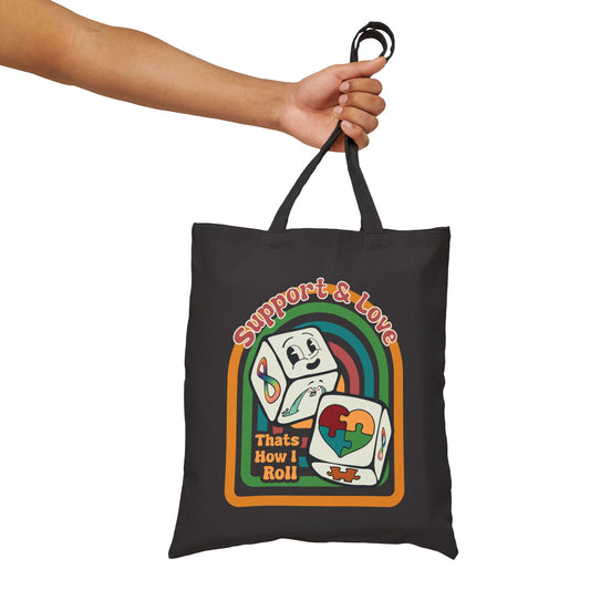 Copy of Autism Mama - Cotton Canvas Tote Bag