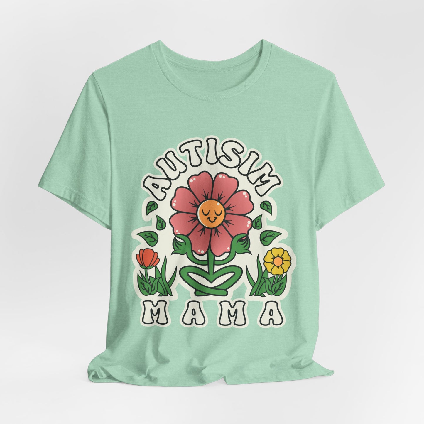 Autism Mama - Adult Unisex Jersey Short Sleeve Tee