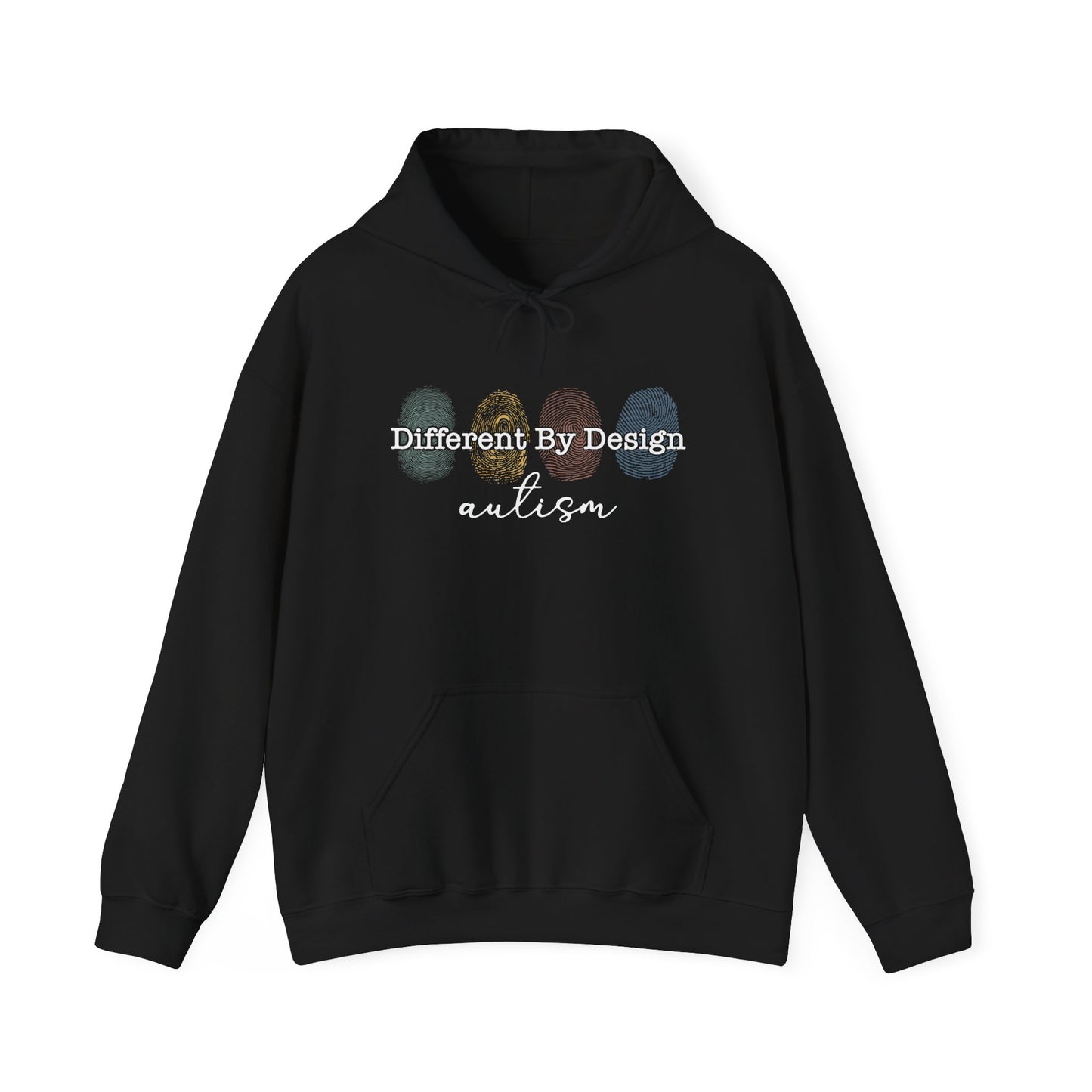 Different By Design, Autism - Unisex Heavy Blend™ Hooded Sweatshirt