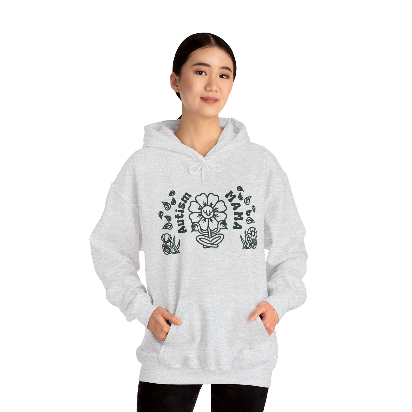 Autism Mama V2 - Unisex Heavy Blend™ Hooded Sweatshirt