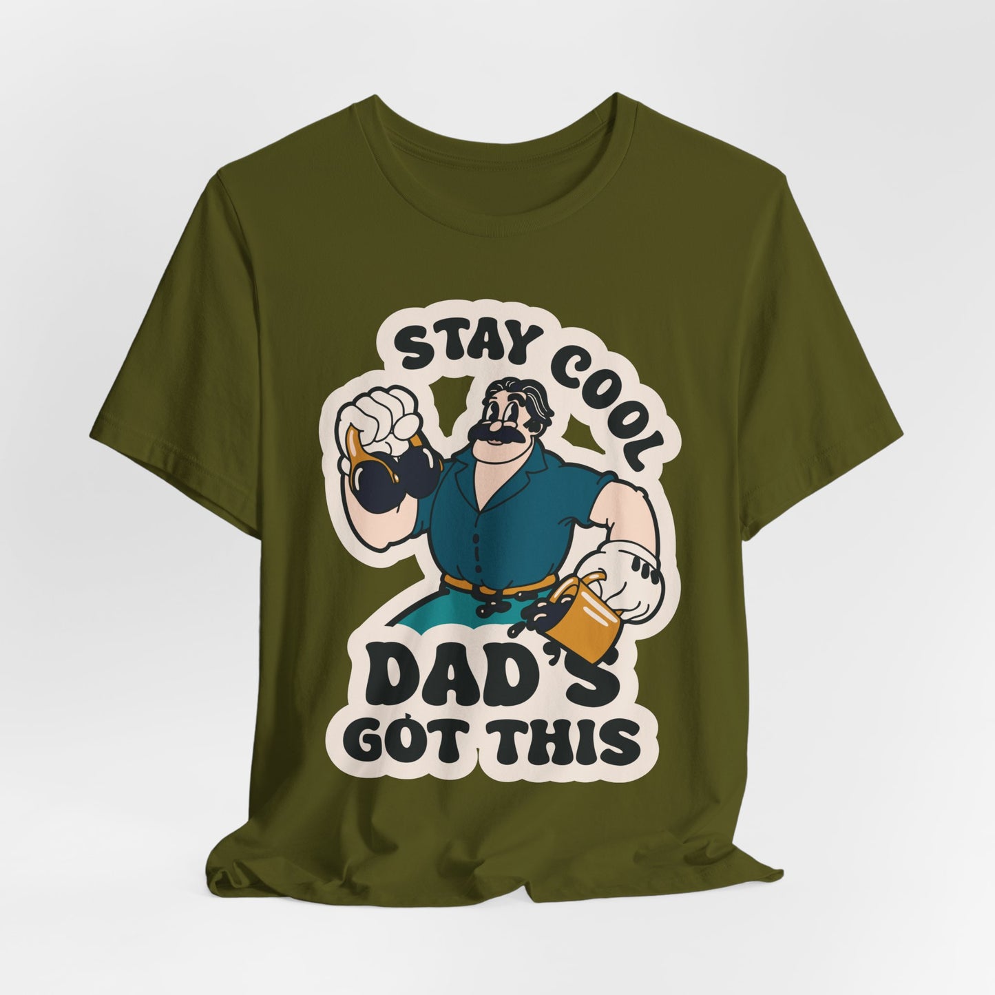 Stay Cool, Dad's Got This - Adult Unisex Jersey Short Sleeve Tee