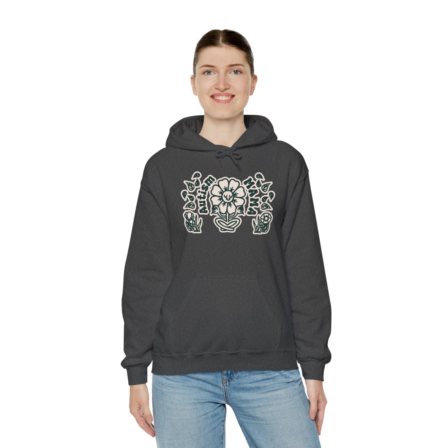 Autism Mama V2 - Unisex Heavy Blend™ Hooded Sweatshirt