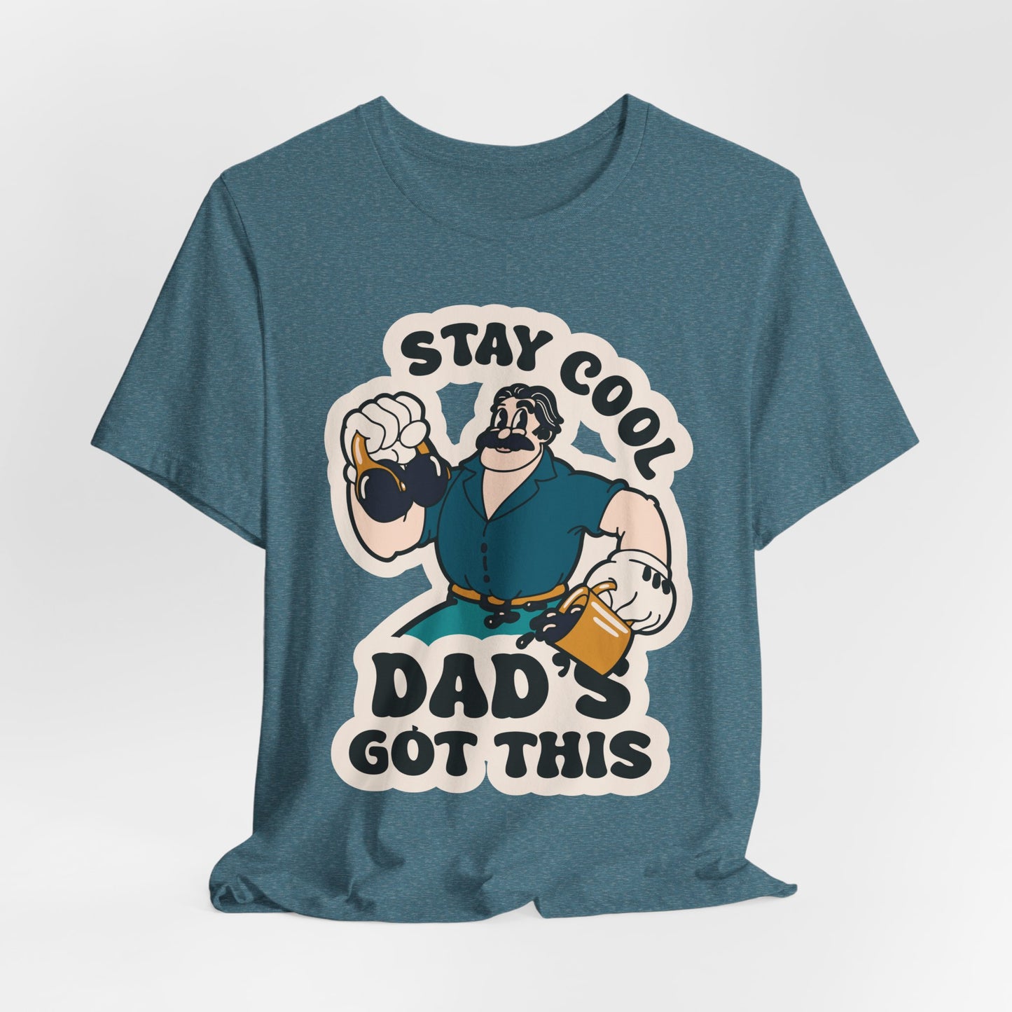 Stay Cool, Dad's Got This - Adult Unisex Jersey Short Sleeve Tee